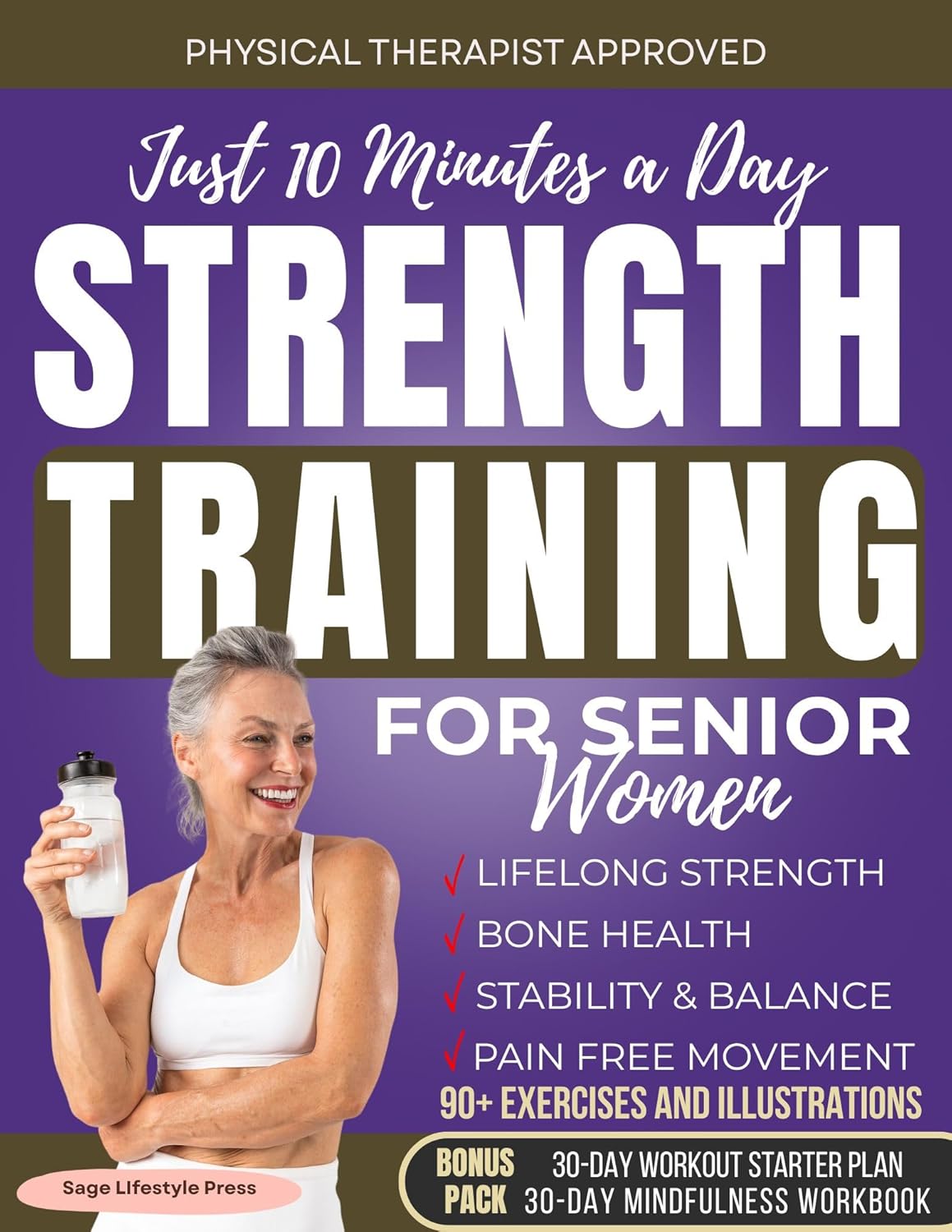 71986zwnTFL._SL1500_ (1) Book Cover of Strength Training for Senior Women